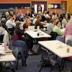 Rosebank School hall was packed with teachers only on June 4, to hear Sue Pine explain new maths...