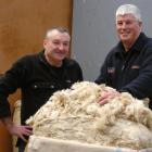 Co-organisers Rocky Bull (left) and Brent Jary want next year’s Shear for Life event at...