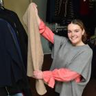 Young knitwear designer Lucy Girvan is passionate about promoting the qualities of wool. PHOTO:...