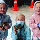 The Dickson children, Liané (centre) and twins Karla and Maya moved to New Zealand from South...