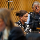 Lauren Dickason at her sentencing at Christchurch High Court today. Photo: Stuff/Pool/Alden...