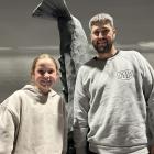 Daughter and father Carter, 12, and Scott Mitchell travel from Bannockburn to Tapanui three times...
