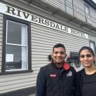 The new owner operators of the Riversdale Hotel Kaylan and Charitha Reddy started the role...