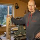 Graham Sercombe has been making cricket bats out of his Governors Bay workshop for the past 32...