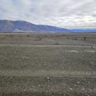 Barren land on Haldon Station in the Mackenzie country is set to be used for a solar farm. PHOTO:...