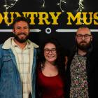 Capital of Country Music co-directors Wade McClelland, left, Jenny Mitchell and Bradon McCaughey....