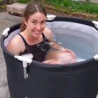 University of Otago student Maddy Copeland, in training for the upcoming New Zealand Ice Swimming...