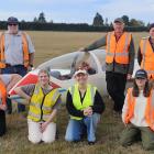 Participating in various roles in the NZ Airwomen's Cup competition are (from left) Holly Lyttle,...