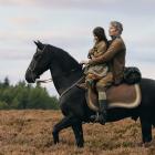Mads Mikkelsen as Ludvig Kahlen and Melina Hagberg as Anmai Mus in The Promised Land.