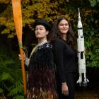Young Dunedin actor Grace Turipa (left) plays Pātahi, while Auckland actor Millie Manning plays...