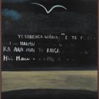 About the state of the tide (1969), by Colin McCahon. Synthetic polymer paint on hardboard: 954mm...