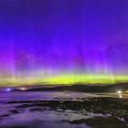 The aurora australis captured in the Catlins at Kaka Point. A  community group is calling for the...
