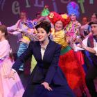 West Otago Theatrical Society’s Mary Poppins (Kayla Wilcox) capers with Jane Banks (Carter...