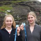 Alexandra sisters Heidi, 15 (left), and Sophie Winter, 17, both broke records during the New...