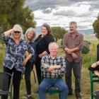 Indigo members (from left) Luke Anthony, Jillian Porteous, Lynne Wilson, Judy Cockeram, Shaun...