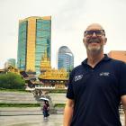 Silver Fern Farms chief transformation officer Matt Ballard, pictured near the company's Shanghai...