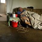 Behind the doors of a South Dunedin rental. PHOTOS: STEPHEN JAQUIERY