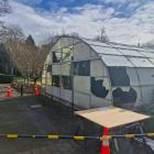 The Winter Garden at Queens Park in Invercargill has been vandalised once again this week. PHOTO:...