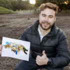 Alex Hewison is pleased public pressure has resulted in a "bigger and better" playground for...