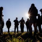 Representatives of VF Corporation and the New Zealand Merino Company visit Glenaan Station in...