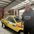 Gore rally driver Craig Cormack and his newly repaired Toyota Corolla 1600 GT AE86 are ready to...