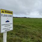 Officials are concerned about the flood risk on lower Waiho Flat, about 8km below the tourist...