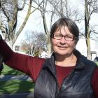 University of Otago botany associate professor Janice Lord looks at some native mistletoe growing...