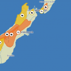 The weather advisory change reflects the higher rainfall experienced on the West Coast compared...