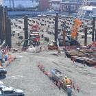 The new Dunedin hospital site. PHOTO: STEPHEN JAQUIERY