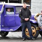 Dunedin Fire Brigade Restoration Society members (from left) Lawson Baird, Steve McNulty, Matt...