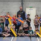 Clutha children worked and played hard to develop their cricket skills last week at the Cross...