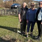 Proud grandmothers (from left) Ruth Arnott, Jane Scott and Bernie Lepper, all of Alexandra,...