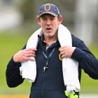 Otago coach Tom Donnelly at a recent training. PHOTO: ODT FILES