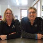 Alliance Group Butcher Shop staff Viki McLaren (left) and Lavina Stringer see out their last days...