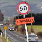 The speed limit on this stretch of Riccarton Rd has returned to its original limit of 80km per...