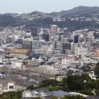 The Wellington CBD, viewed from Khandallah. Photo: NZ Herald