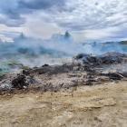 Michael Booth’s fire released potentially harmful toxins into the air in Mosgiel. PHOTO: OTAGO...