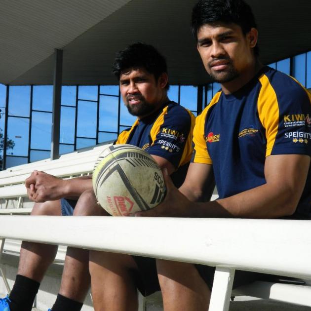 Roma (left) and Tenina Sauileoge are enjoying the opportunity to play together in North Otago. Photo by Hayden Meikle. 