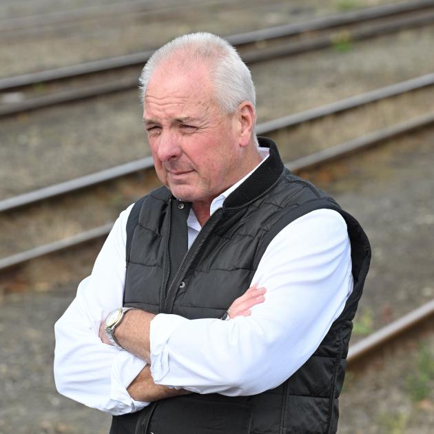 Otago Excursion Train Trust deputy chairman Grant Craig. PHOTO: STEPHEN JAQUIERY