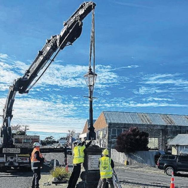 The memorial has been restored. Photo: Supplied