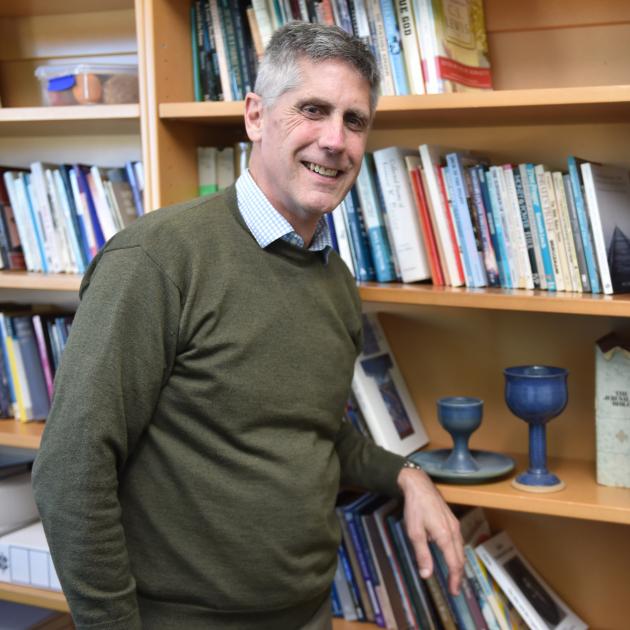 University of Otago lecturer in chaplaincy the Very Rev Dr Graham Redding. PHOTO: GREGOR...