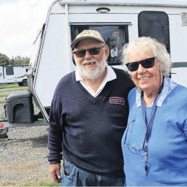 Love it . . . Levin residents Robin and Jenny Benton are enjoying their time at the newly opened...