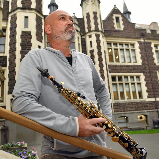 Saxophonist Mark Hobson will perform a new work by Dunedin composer Anthony Ritchie at Marama...