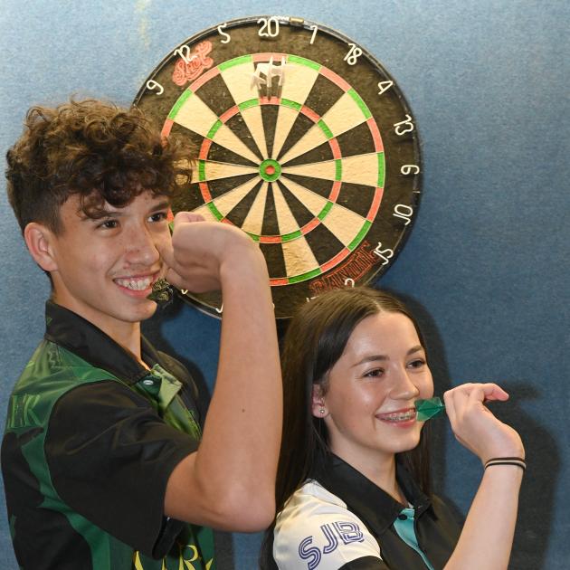 Fourteen-year-olds Jacob Hoessler and Sophie Beaumont will contest the junior section of the...