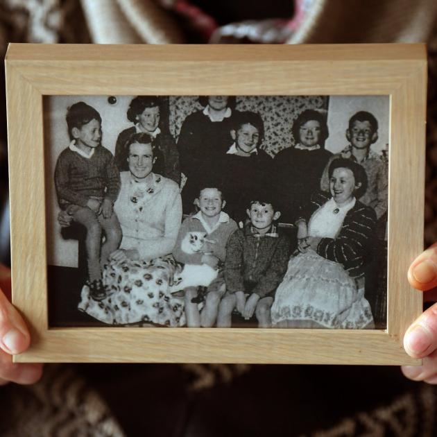 David*, a former Glendining home resident, pictured here in a group shot at the home, said there...