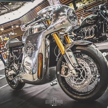 Jake Apiata won first place with his customised Triumph Thruxton 1200RS motorcycle in a recent 30...