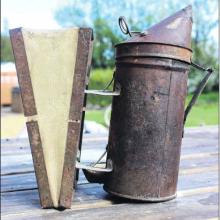 An antique smoker used by the Adamson family in the past. Photo: Jono Edwards