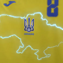 Ukraine's new football shirt includes Crimea. Photo: supplied