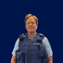 Senior Sergeant Lyn Fleming.