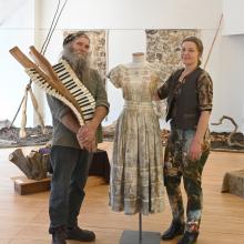 Father and daughter artists Hendrik and Kirsten Koch have opened their first joint exhibition ...